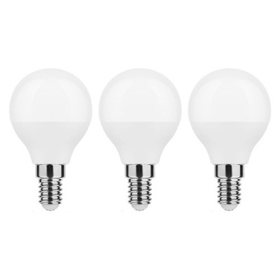 Modee E14 LED Kugellampe P45 7W 700lm 2700K Warmweiß 3 Stück