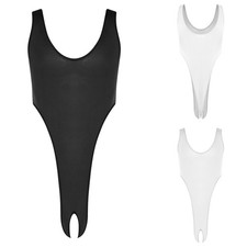 Mens Nightwear Carnival Jumpsuit Singlet Wrestling Leotard Cosplay Undershirts