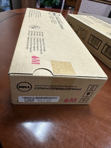 Genuine Dell C3760n/C3760dn/C3765dnf Black&magenta Toner - Bild 2 von 3