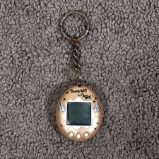 Pink Tamagotchi Angel 1997 Handheld Video Game Keychain Bandai Works READ