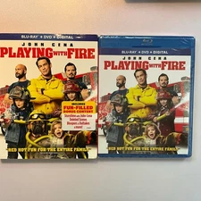 Playing with Fire Blu-ray 2019 Family Comedy John Cena Special Features NEW OH