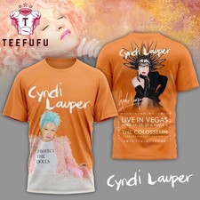 HOT NEW Cyndi Lauper album 3D shirt All sizes S to 5XL C59.355