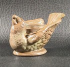 Boyd's Crystal Art Glass BIRD SALT #30 OH FUDGE 12-24--82 Metallic Cherry Seed — photo 2