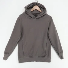 ESNTLS Hoodie Sweatshirt Mens Small Washed Gray Pullover Casual Streetwear