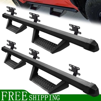Drop Step For 19-26 Dodge Ram 1500 Quad Cab Running Boards Rail Bar