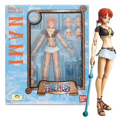 BANDAI S.H.Figuarts ONE PIECE Nami Action Figure Clima Tact 2010