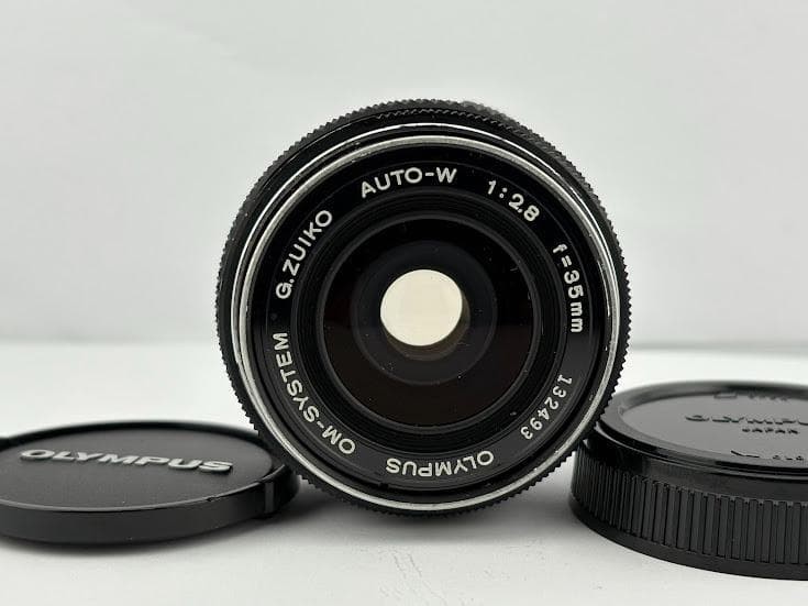 OLYMPUS OM-SYSTEM G.ZUIKO AUTO-W 35mm F/2.8 MF Wide Lens From