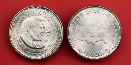 1952 50C Washington - Carver Half Dollar PCGS MS 64