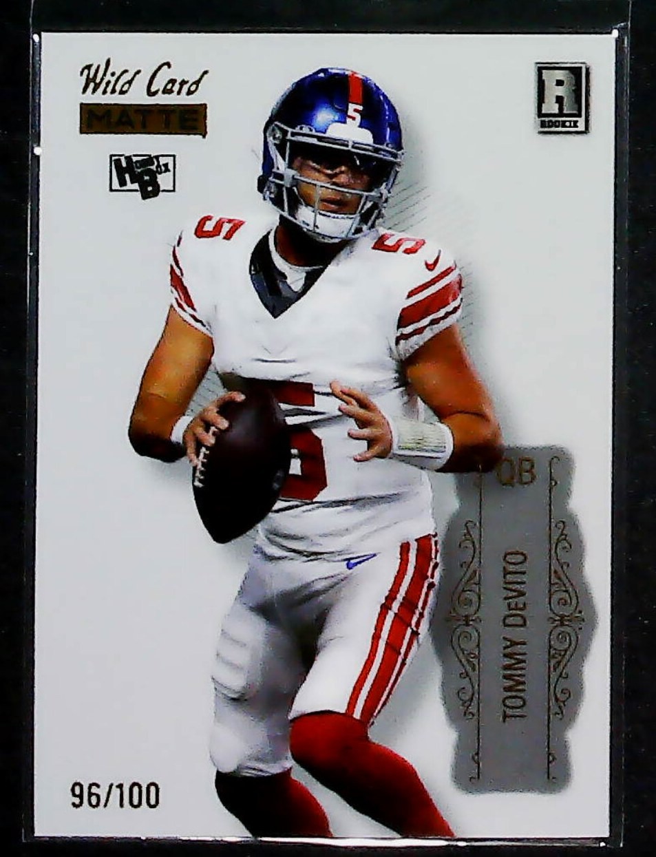 2023 Wild Card Matte Tommy Devito Exclusive Tommy Devito SN/100 #BC-TDWN