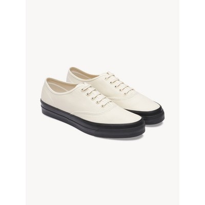 NIB New Moonstar x Buck Mason Ecru PT Deck Shoes Low-Top Sneakers Men's Size 9