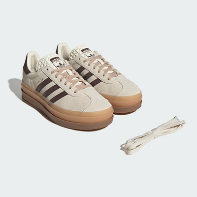 JR7522 adidas Originals Gazelle Bold Cream White Auburn Gum M2 (Herren)
