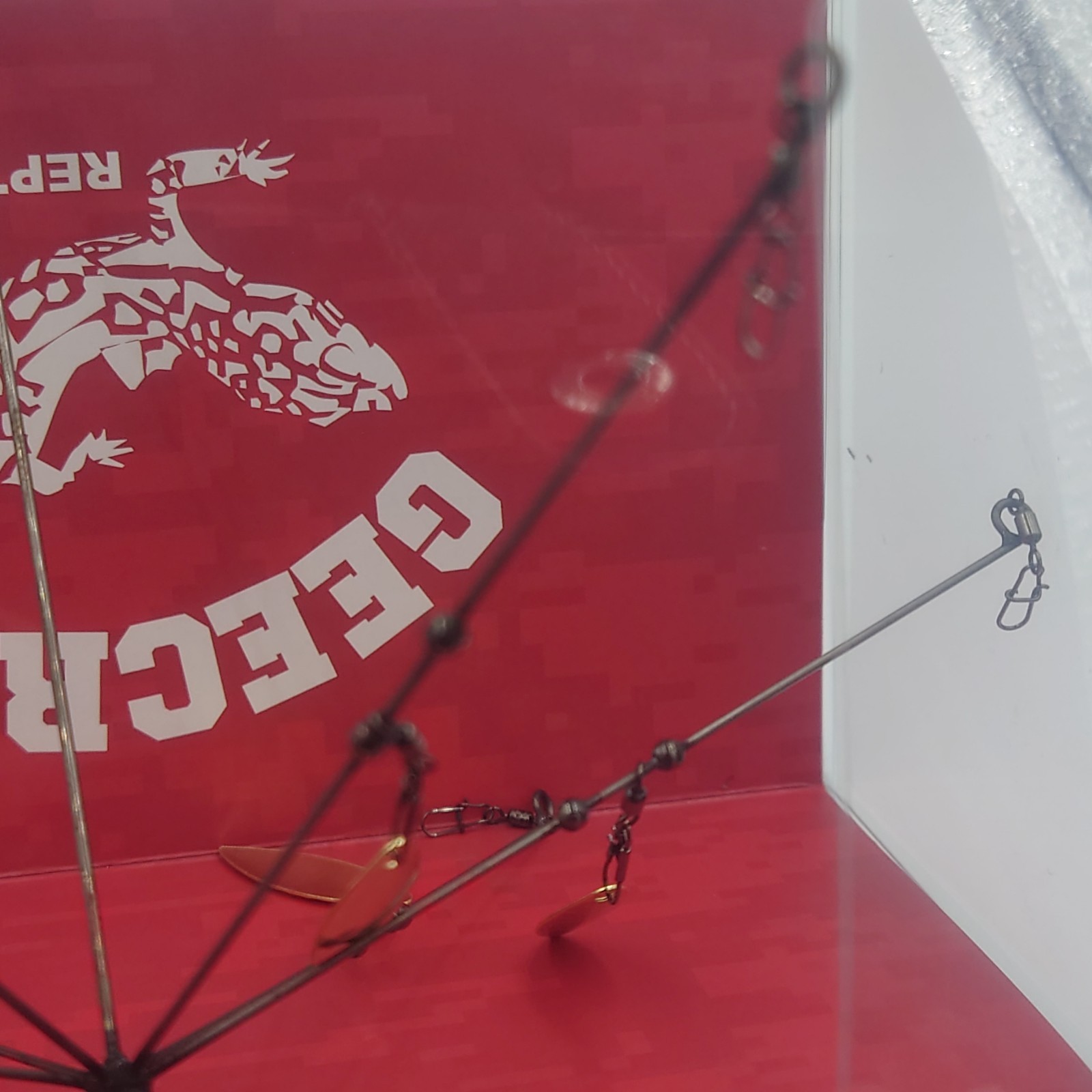 GEECRACK STEALTH 7 SEVEN Alabama Rig Umbrella Rig 250mm -105 mm 17g 02 Gold - Image 8