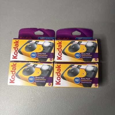 Kodak HD Power Flash Disposable Camera 27 Exposure Expired 3/25 Brand New Sealed