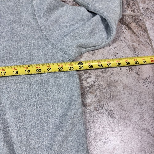 Soft Surroundings Sweatshirt Womens XL Gray French Terry Pullover Pocket - Picture 5 of 8
