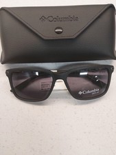 Columbia C540S PEAKBAGGER Square Sunglasses Matte Black Gray Lens Men