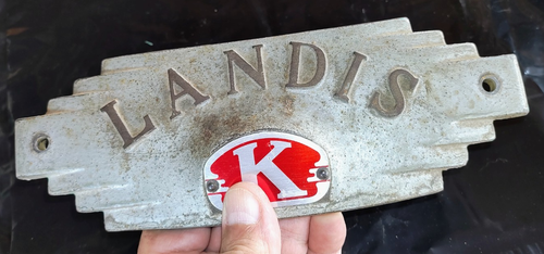 Vintage Landis Sewing Machine Equipment Badge - Picture 2 of 7