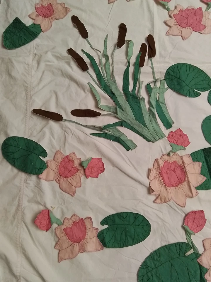 26 件百合、垫子、猫尾手工缝制贴花,适用于被子或壁挂 — 第 2/4 张图片