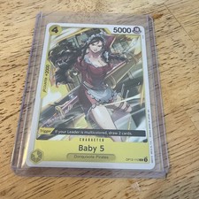 Baby 5 OP12-112 Rare Foil One Piece TCG LOTM English NM