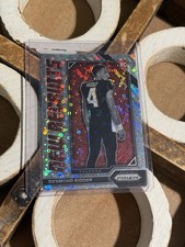2022 Panini NFL Prizm New Recruits No Huddle Disco Desmond Ridder RC