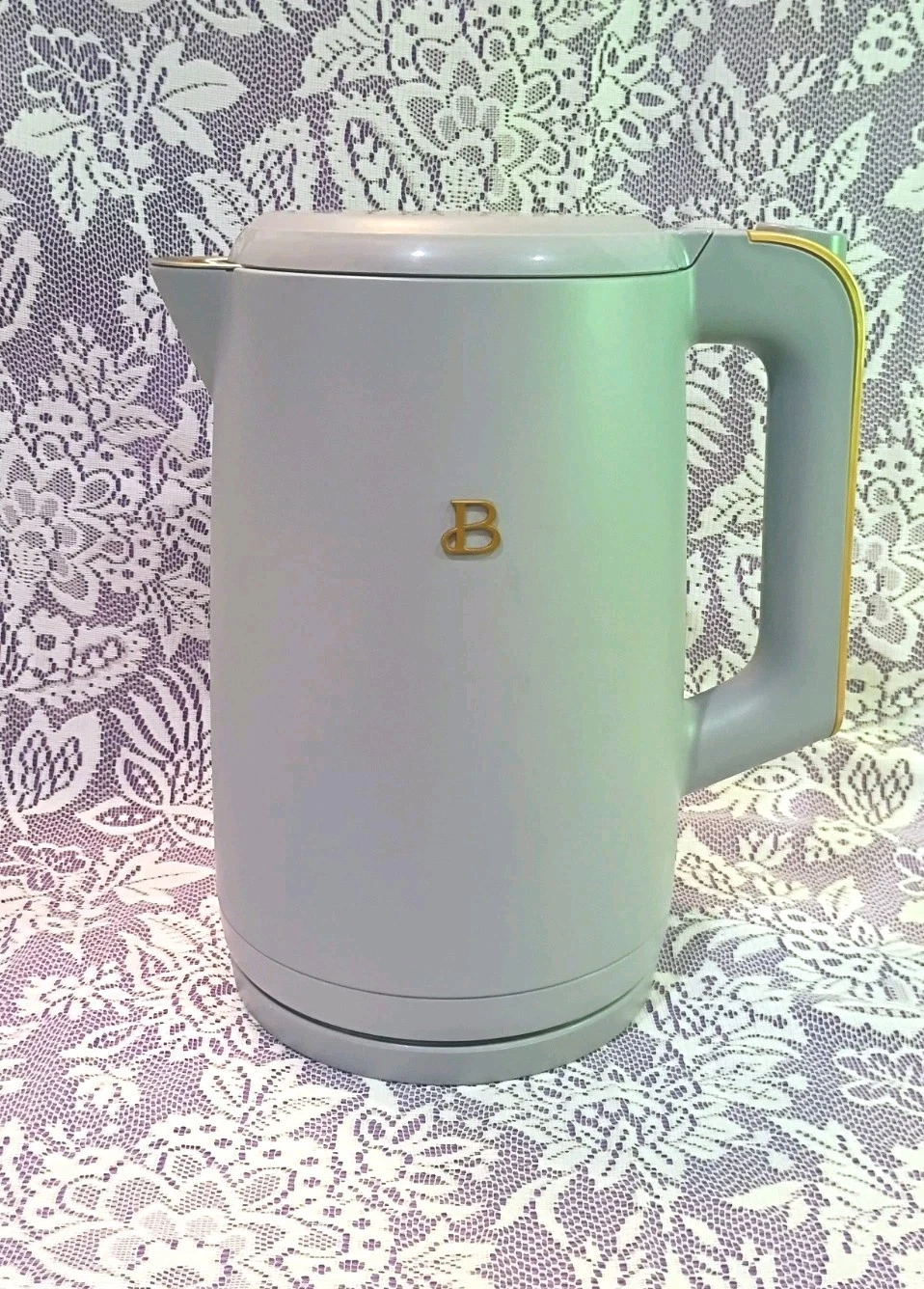 BEAUTIFUL Kitchenware Electric Kettle 1500W One-Touch Activation Blue 1.7L
Opens in a new window or