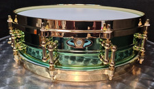 Ludwig 14x3,7" pollici rullante tamburo Carl Palmer ottone ottone piccolo LW0414CPDIR