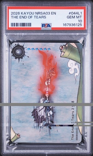 2026 Kayou Naruto: The End of Tears 3/8 NRSA03-R-044L1 PSA 10 