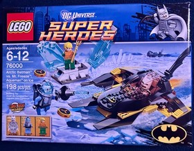 LEGO DC Comics Super Heroes: Arctic Batman vs. Mr. Freeze Aquaman 76000 (NIB)
