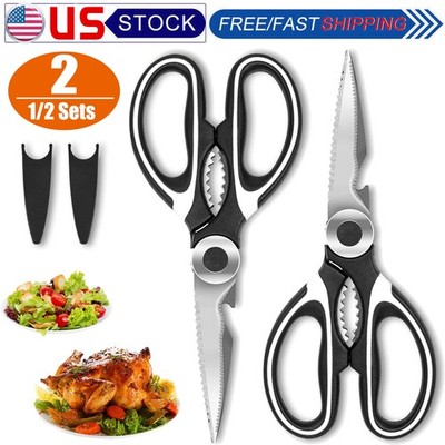 Food Grade Kitchen Scissors All Purpose Heavy Duty Stainless Steel Cooking Shear