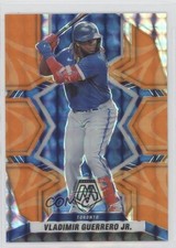 2022 Panini Mosaic Reactive Orange Mosaic Prizm Vladimir Guerrero Jr #81 b7b