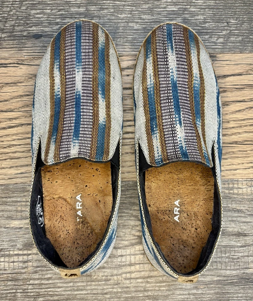 Zapatos Patara Seeker Zara de lona sin cordones de cáñamo para hombre talla 10 Foto 3 de 4