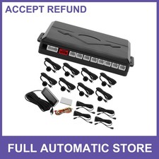 Car Auto Vehicle Reverse Backup Radar System Front 8Pcs