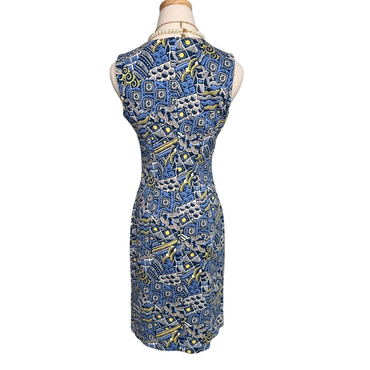 J. McLaughlin Talavera Devon patterned sheath dre… - image 7