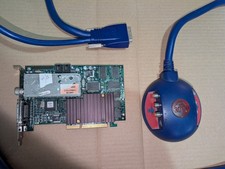 3dfx Voodoo3 3500 TV AGP 16MB + Breakout Cable Box