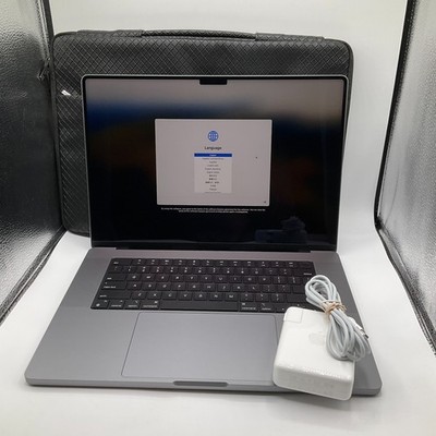 Apple MacBook Pro 2021 A2485 16'' M1 Pro 16GB RAM 1TB SSD Space Gray 8 Cycles