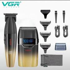 Vintage T9 Hair Clipper Professional Beard Trimmer Cordless Barber Machine