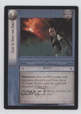 2002 The Lord of Rings TCG: Realms Elf-Lords Expansion Set Cast It Into Fire!