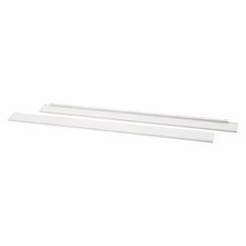 Pemberly Row Hidden Hardware Twin-Full Size Bed Conversion Kit in Warm White