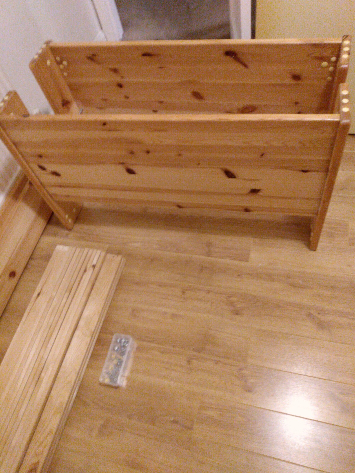Single Wood Bed Frame eBay