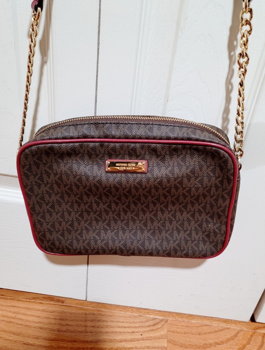 MICHAEL KORS Ginny Logo Crossbody Bag