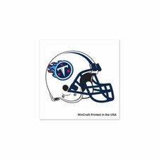 NFL TENNESSEE TITANS TEMPORARY TATTOO 4 PACK SINGLES NEW