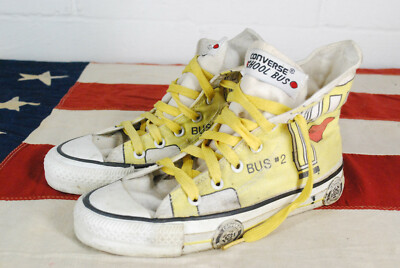 girls yellow converse