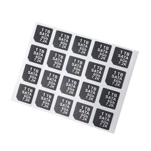 20PCS Capacity Stickers Labels FOR DELL DXD9H X7K8W 14gen Hard Disk Tray Caddy - Bild 5 von 171
