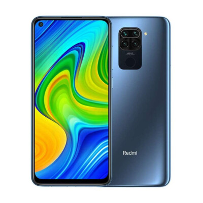 Xiaomi Redmi Note 9 64GB MIDNIGHT GREY SMARTPHONE + COVER