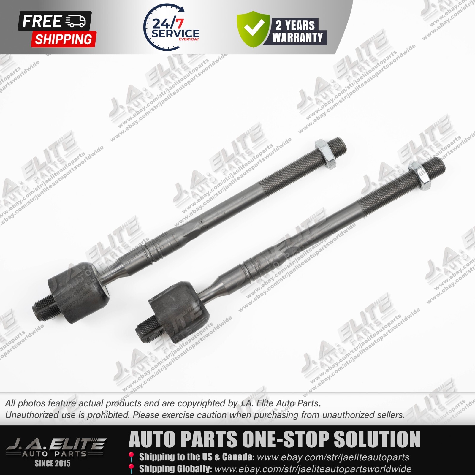 2 pcs Inner Steering Ball Joints for Rolls-Royce Phantom (2004-2013) 32210422879