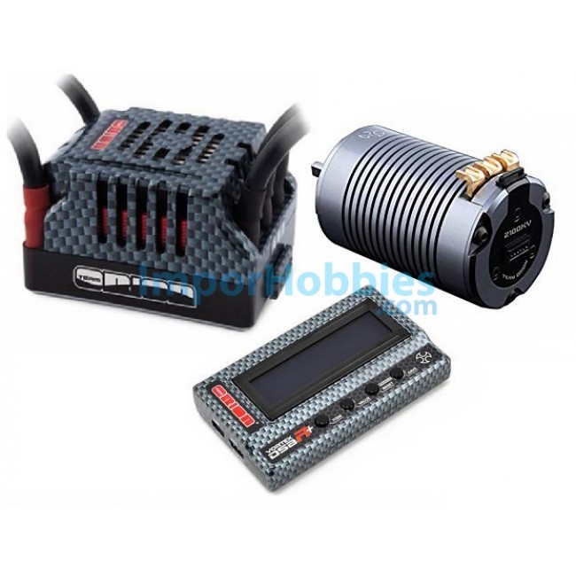 Variador - Motor - Tarjeta 1 8 Team Orion Vortex R8 Pro X 220A + VST2 PRO 2100KV Variador - Motor - Tarjeta 1 8 Team Orion Vortex R8 Pro X 220A + VST2 PRO 2100KV