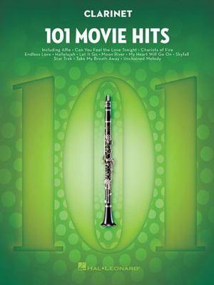 101 Movie Hits for Clarinet by Hal Leonard Corp. Staff (2016, Trade Paperback)