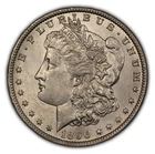 1896-O $1 Morgan Silver Dollar - AU/UNC Key Date - SKU-B2986