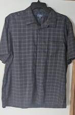 LARGE MENS GEORGE BLUE DRESS SHIRT