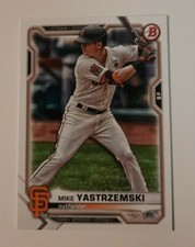 2021 Bowman MIKE YASTRZEMSKI Base Card #64 San Francisco Giants