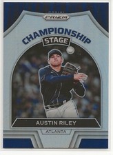 2022 PANINI PRIZM AUSTIN RILEY CHAMPIONSHIP STAGE SILVER PRIZM INSERT #CS-5